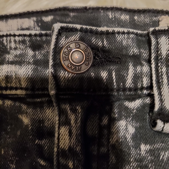 ⭐Rag&Bone⭐ Acid wash Black Sz 25 - Picture 7 of 9